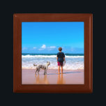 Boîte À Souvenirs Custom Photo Gift Box - Your Favorite Pets Photos<br><div class="desc">Custom Photo Make Your Own Design - I Love My Pet - Personalized Family / Friends / Pets or Personal Gift - Add Your Photo / Text / Name - Resize and move or remove and add elements / text with customization tool ! You can transfer this design to more...</div>