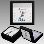 Boîte À Souvenirs Cute zebra stars ajouter nom gris gardien<br><div class="desc">Garder boîte cadeau pour les enfants. Personnalisez avec un nom. Avec un joli zèbre,  pois et étoiles avec les couleurs gris et blanc.</div>