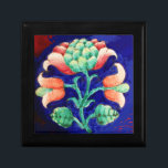 Boîte À Souvenirs DÉCOR FLEURI Bleu, Rose, Vert<br><div class="desc">Elégant, fleurs artistiques vibrantes en rose, rouge, bleu, couleurs vertes convenant à toute occasion spéciale.Whimsical, design moderne, facilement personnalisable avec votre texte et vos initiales pour cérémonie mariage, faire-part nuptiale, doux 16, merci, réunions, diplômes d'école, Bat mitzvah, douches fiançailles romantiques, noël, vacances, bureau, réunions de famille, fêtes de la nouvelle...</div>