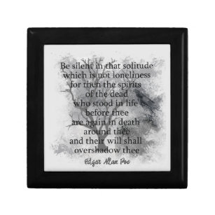 Boîte À Souvenirs Edgar Allan Poe Poem