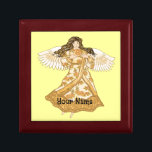Boîte À Souvenirs Été Christian angel<br><div class="desc">Summer Angel Jewelry Box, Angel t-shirts et cadeaux Angel par ArtMuvz Illustration. Charmant t-shirt Summer Angel, sac fourre-tout, tasse, casquette. Les cadeaux d'anges sont une façon réfléchie et significative de montrer à quelqu'un qui vous tient à coeur. Que vous cherchiez un cadeau pour un ami, un membre de la famille...</div>