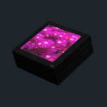 Boîte À Souvenirs Fleurs d'aster rose<br><div class="desc">Un joli thème fleuri,  avec une bouquet animée de fleurs d'aster rose. Ces marguerites aux couleurs fuschies vives ont des têtes de fleurs en forme d'étoile. Couleur vive et vive. Pour les jardiniers,  naturalistes,  fleuristes,  horticulteurs et tous ceux qui aiment les fleurs.</div>