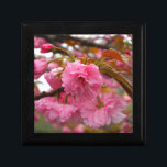 Boîte À Souvenirs Fleurs de fleurs de cerisier rose chaud<br><div class="desc">Fleurs de fleurs de cerises roses chaudes Photo de Sandy Closs prise au lac Arrowhead Rose,  fleur,  fleurs,  floral,  printemps,  cerise,  cerises,  jardin,  mariage,  mariages, </div>