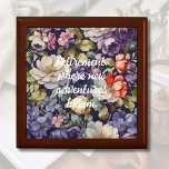 Boîte À Souvenirs Fleurs mystiques Cadeaux de retraite personnalisés<br><div class="desc">Cherchez sa retraite avec notre collection Mystic Flowers - un hommage sincère à son voyage avec des motifs floraux intemporels qui fleurissent de nostalgie. Customisez ces cadeaux réfléchis pour célébrer la beauté de son nouveau chapitre,  capturant l'essence de son histoire remarquable.</div>