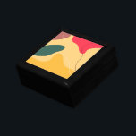 Boîte À Souvenirs Formes organiques colorées abstrait arrière - plan<br><div class="desc">Formes organiques colorées composition,  arrière - plan abstrait moderne.</div>