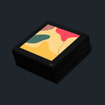 Boîte À Souvenirs Formes organiques colorées abstrait arrière - plan<br><div class="desc">Formes organiques colorées composition,  arrière - plan abstrait moderne.</div>