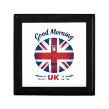 Good Morning UK - Union Jack & London Téléphone Bo