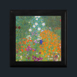 Boîte À Souvenirs Gustav Klimt - Jardin des fleurs<br><div class="desc">Jardin aux fleurs - Gustav Klimt en 1905-1907</div>