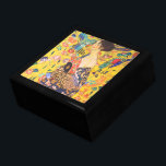 Boîte À Souvenirs Gustav Klimt Lady Avec Fan vintage Art Nouveau<br><div class="desc">Gustav Klimt Lady Avec Fan vintage Art Nouveau</div>