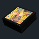 Boîte À Souvenirs Gustav Klimt Lady Avec Fan vintage Art Nouveau<br><div class="desc">Gustav Klimt Lady Avec Fan vintage Art Nouveau</div>
