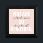 Boîte À Souvenirs Inspiration Tu Es Si Belle Citation Positive<br><div class="desc">Inspiration Tu Es Si Belle Citation Positive</div>
