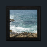 Boîte À Souvenirs La plage rencontre l'océan<br><div class="desc">Là où la plage se réunit l'océan est un cadeau de beauté et de paix et un grand endroit à faire des emplettes nos cadeaux de thème de plage et idées de cadeau pour des vacances, des anniversaires et des faveurs de mariage de plage. Les cadeaux d'anniversaire pour la pêche...</div>