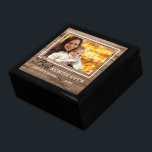 Boîte À Souvenirs Meilleure Tante Jamais Rustique Cadre photo en boi<br><div class="desc">Boite cadeau Rustic Picture Frame — Un cadeau simple et mémorable pour la nouvelle tante personnalisée avec sa photo préférée avec la nièce ou le neveu.</div>