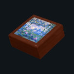 Boîte À Souvenirs Monet : Water Lys 1919, célèbre peinture,<br><div class="desc">Claude Monet : Water Lilies Red,  1919,  beau tableau d'art</div>