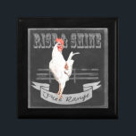 Boîte À Souvenirs Monter et briller le coq<br><div class="desc">Rise & Shine Rooster. Artiste : Redstreake. ID d'image : 152147D.</div>