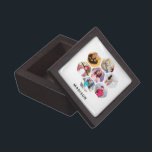 Boîte À Souvenirs Multiphoto Collage moderne Nom personnalisé<br><div class="desc">Multi Photo Collage Modern Personnalisé Nom boîte cadeau comprend un collage photo de vos photos préférées en forme d'hexagone. Personnalisé avec votre nom dans un script noir moderne. Parfait pour l'anniversaire, Noël, Fête des Mères, Fête des pères, Grands-parents, frère, soeur, meilleur ami et plus. CONSEIL PHOTO : centrez vos photos...</div>