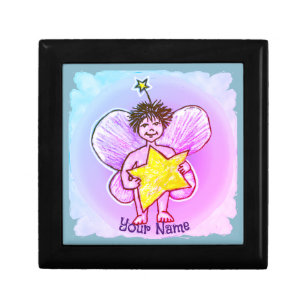 Boîte À Souvenirs Nom personnalisé Star Fairy