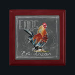 Boîte À Souvenirs Oeufs De Coq Sur Paie<br><div class="desc">Oeufs De Coq Sur Le Tableau De Bord. Artiste : Redstreake. ID d'image : 152146D.</div>