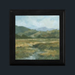 Boîte À Souvenirs Paysage d'Impasto III<br><div class="desc">Décorations pour la maison</div>
