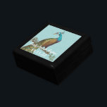 Boîte À Souvenirs Peacock Feathers Mariage damassé Anniversaire<br><div class="desc">Mariage Black Lacquer Keepsaké concepteur personnalisé Bijoux personnalisées Boîte ou Boîte à mémoire Elégant unique Mariage Anniversaire Cadeaux de Noël ou Valentines Cadeaux de Jour</div>