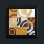 Boîte À Souvenirs Peinture moderne avec Motifs circulaires<br><div class="desc">Peint par Norman Wyatt,  Jr. ce tableau moderne présente des motifs circulaires multicolores en neuf carrés. Bon pour un mur qui a besoin d'art aussi bien que quelqu'un qui veut pratiquer son lancer de fléchettes!</div>