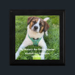 Boîte À Souvenirs Photo de mon Fiançailles marié<br><div class="desc">Ajoutez la photo de votre chien à cette boîte cadeau pour annoncer votre fiançailles ou en cadeau fiançailles pour un couple. Un complément amusant à une fête de fiançailles, une douche nuptiale, un wedding shower ou l'une des festivités pré-mariages. Voir notre collection de "My Human's are get Married" pour plus...</div>