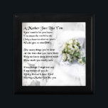 Boîte À Souvenirs Poème de mère - conception de bouquet de mariage<br><div class="desc">Un grand cadeau pour une mère spéciale</div>