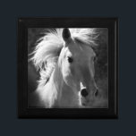 Boîte À Souvenirs Portrait de cheval V<br><div class="desc">Animaux</div>