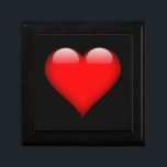 Boîte À Souvenirs Red Heart Mariage d'amour tendance<br><div class="desc">Vous pouvez facilement changer les polices et les couleurs. Vous pouvez également ajouter votre logo et l'image arrière - plan comme vous le souhaitez.</div>