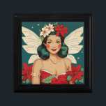 Boîte À Souvenirs Starlet Retro les années 50 Tropical Christmas Pin<br><div class="desc">Une collection de beautés de Noël tropicales</div>