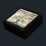 Boîte À Souvenirs Turquoise et corail Inséparables Vintages Swirl Tr<br><div class="desc">Mariage Black Lacquer Keepsaké concepteur personnalisé Bijoux personnalisées Boîte ou Boîte à mémoire Elégant unique Mariage Anniversaire Cadeaux de Noël ou Valentines Cadeaux de Jour</div>