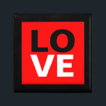 Boîte À Souvenirs Unique Arrière - plan rouge amour romance<br><div class="desc">Vous pouvez facilement changer les polices et les couleurs. Vous pouvez également ajouter votre logo et l'image arrière - plan comme vous le souhaitez.</div>