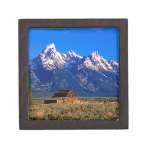 Boîte À Souvenirs USA, Wyoming, Grand Teton National Park, matin