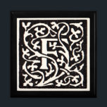 Boîte À Souvenirs Vintage Monogram F Art Nouveau Letter<br><div class="desc">Art nouveau Letters - Monograms from the Arts & Crafts Movement Cette lettre F est un joli monogramme robuste créé en 1901 et publié dans un ensemble de livres. Le monogramme F est entouré d'un magnifique motif de vigne dessiné à la main, très dans le style des motifs Art nouveau...</div>