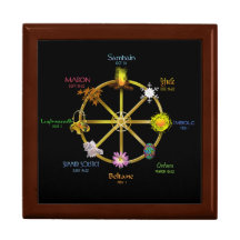 Wicca Wheel of the Year Sabbats Gift Box