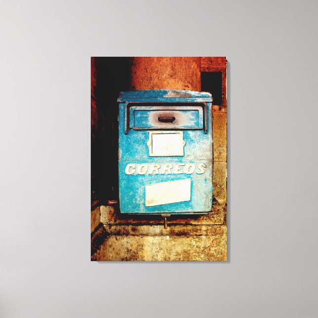 Boîte aux lettres cubaine Havane | Toile (Recto)
