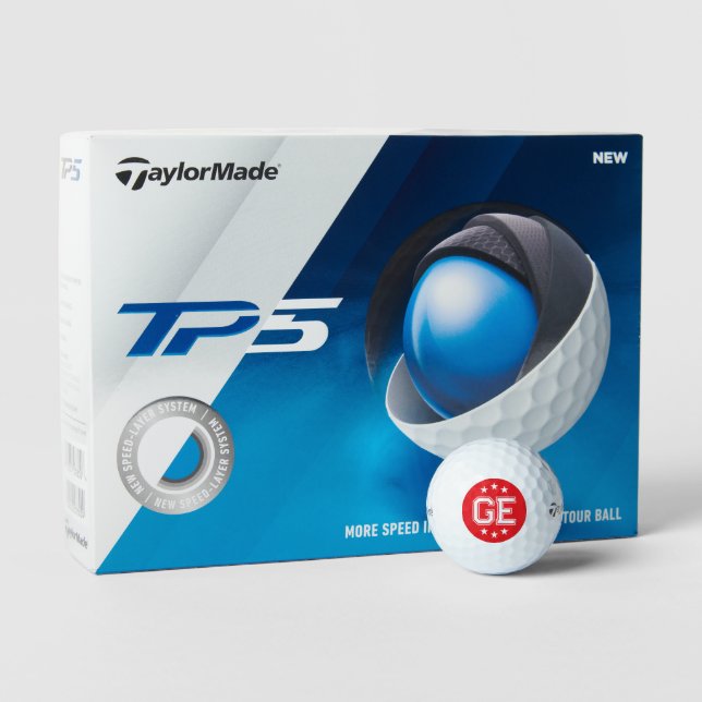 Boîte cadeau de balles de golf TaylorMade 12x avec (Conditionnement)