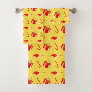 Boîte cadeau de Noël sucre de canne chapeau de Noë