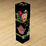 Boite Cadeau Pour Bouteille De Vin Boîte à cadeaux de vin Floral<br><div class="desc">Boite cadeau de vin Quelque chose pour tout le monde offre une boîte cadeau de vin personnalisée customisée spécialement pour ce moment spécial avec vos proches. Cette boîte cadeau unique impressionne vos amis et votre famille. Pendant que vous êtes déjà ici, vous pouvez vouloir voir d’autres articles connexes de salle...</div>
