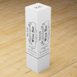 Boite Cadeau Pour Bouteille De Vin Bouteilles noires et blanches, Bar à vins/Vignoble<br><div class="desc">Bouteilles Noires & Blanches,  Bar À Vins / Vin Boite À Vins Par Le Magasin Carte de visite.</div>