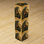 Boite Cadeau Pour Bouteille De Vin FRUITS DE SAISON -PROSPÉRITÉ HANGÉE RAISONS Rustiq<br><div class="desc">Raisins cintrés, vignes avec ruban bleu, libellules et papillon Design de dégustation de vin classique.Collection de vie morte élégante créée avec réélaboration numérique à partir d'un art flamand fin, peinture à l'huile XVII. Century.Ce design classe est parfait pour les nutritionnistes, diététistes, traiteurs, service alimentaire, préparation ou restaurant, traiteur, industrie vinicole....</div>