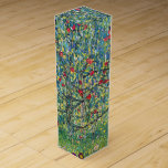 Boite Cadeau Pour Bouteille De Vin Gustav Klimt - Pommier<br><div class="desc">Apple Tree I - Gustav Klimt,  Huile sur toile,  1907</div>