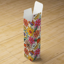 Super des années 70, orange, rose et vert