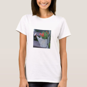 Boîte d'arrosage/long T-shirt Fleur-Adapté de