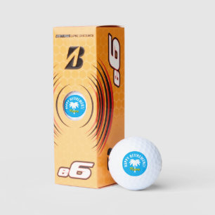 Boîte de balles de golf personnalisée pour homme q