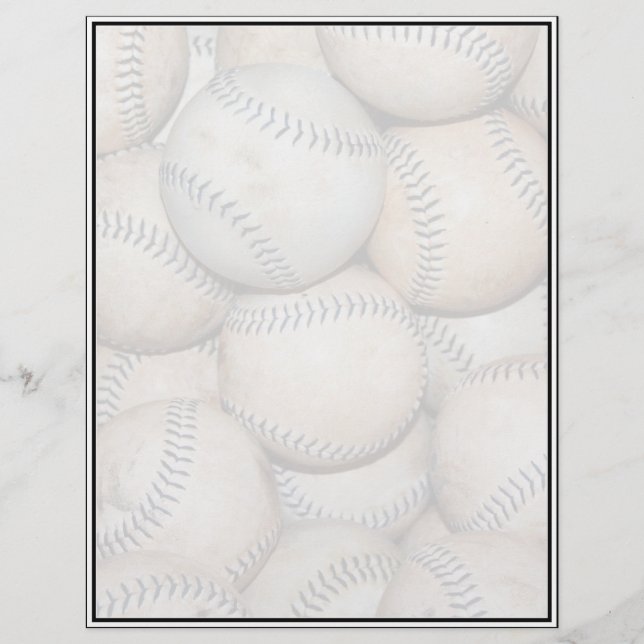 Boîte de Baseballs (Softballs) (Devant)