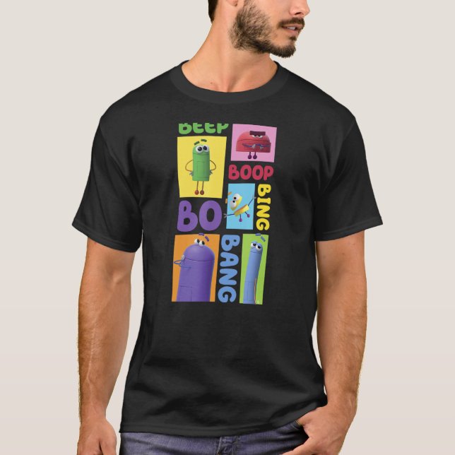 Boîte de caractères Storybots vers le haut (Devant)