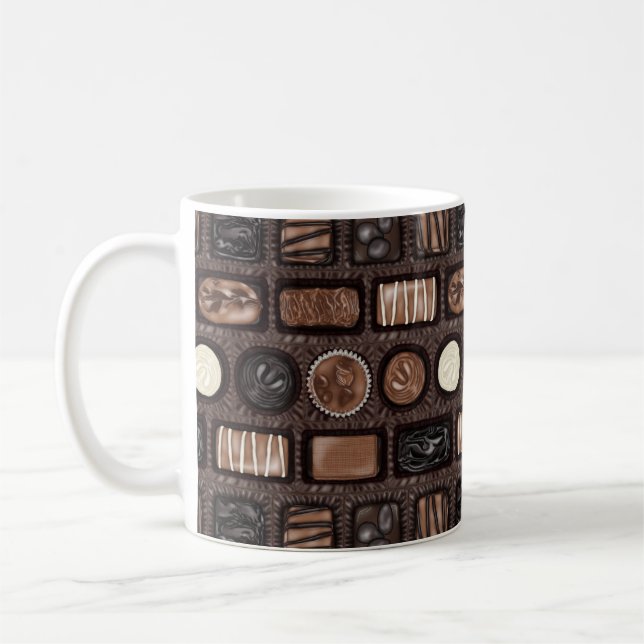 Boîte de chocolats Café Mug (Gauche)