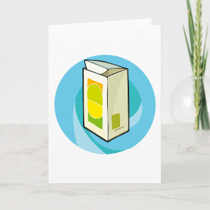 Boîte de pilules Carte de voeux