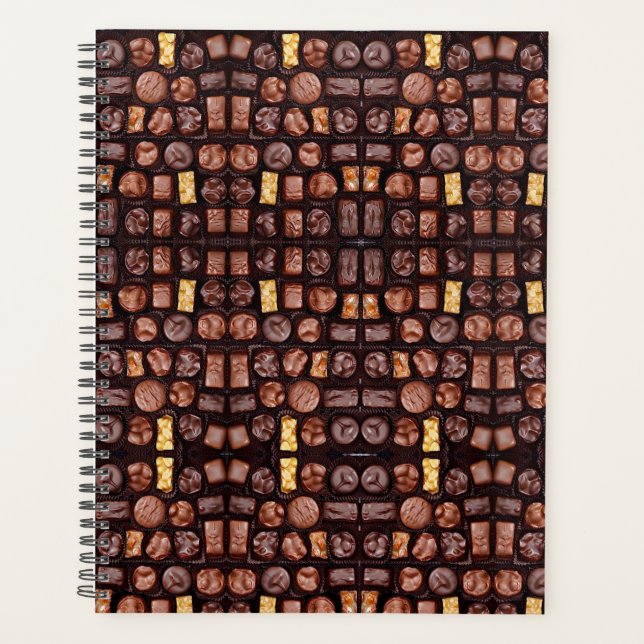 Boîte de planificateur Lg de chocolats (Devant)